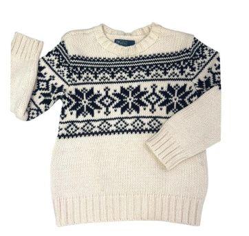 Suéter Estampado Polo Ralph Lauren - 4 anos - Ralph Lauren