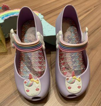 sapato unicornio bebe