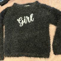 Blusa peludinha com brilhos - 8 anos - Palomino