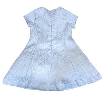 Vestido Festa Paola Da Vinci Azul claro acetinado. - 3 anos - Paola Da Vinci