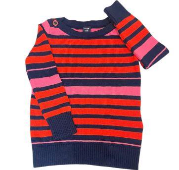 Cardigan babyGap listrado. - 12 a 18 meses - Gap Kids