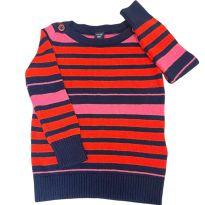 Cardigan babyGap listrado. - 12 a 18 meses - Gap Kids