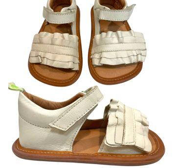 Sandália Ruffy branca Tip Toey Joey. - 18 - Tip Toey Joey