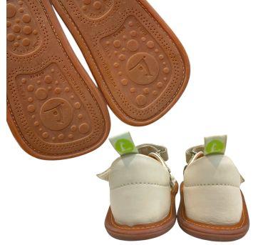 Sandália Ruffy branca Tip Toey Joey. - 18 - Tip Toey Joey