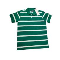 Camisa listra branca com verde - 14 anos - Reserva mini