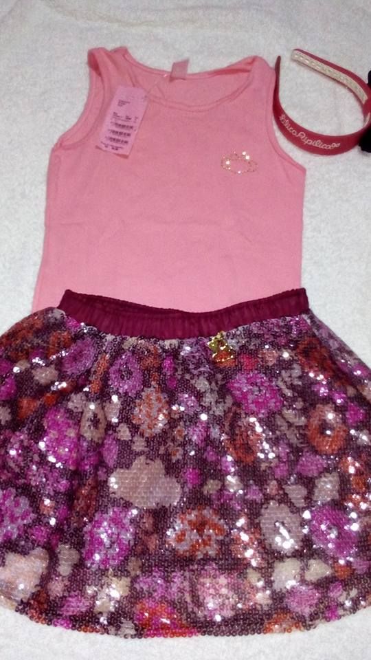conjunto saia e blusa lilica ripilica