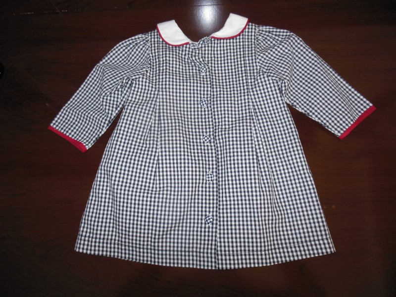 vestidinho quadriculado