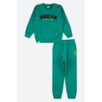 Conjunto Verde Inverno - 8 anos - Não informada