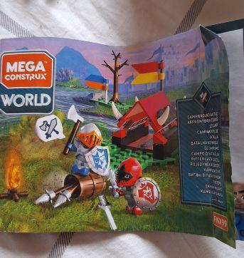 Mega Construx World Batalha no Parque de Campismo - Sem faixa etaria - Mattel